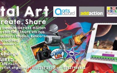 DIGITAL ART, NEET PROJECT – HAZLEHURST STUDIOS, RUNCORN – MARCH 2016
