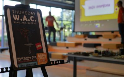 W.A.C (Wine, Art, Cheese) Lego Stop Motion (6th June 2019)|Bright Building, Manchester