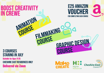 Boost Creativity 2021 –  Creative Careers In Crewe