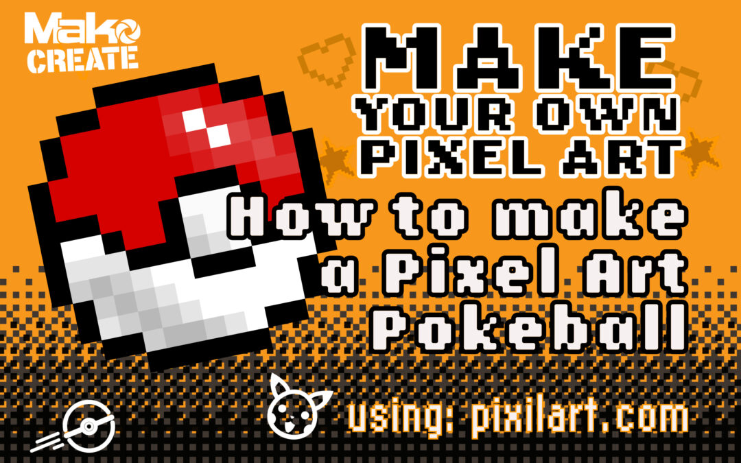 Pixel Art Design – Create your own Pokeball