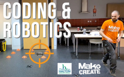 Coding and Robotics with Halton Youth Fund – My first week with Mako Create