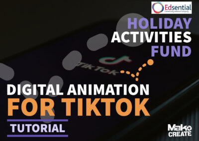 Digital Animation – Upload to TikTok