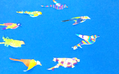 Bird Puppets Swoop Into School!