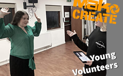 Young Volunteers at Mako Create